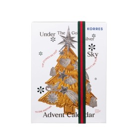 Korres Limited Edition Advent Calendar Under The Gold & Silver Sky Χριστουγεννιάτικο Ημερολόγιο με Προϊόντα Περιποίησης, 24τεμ – φωτογραφία 1