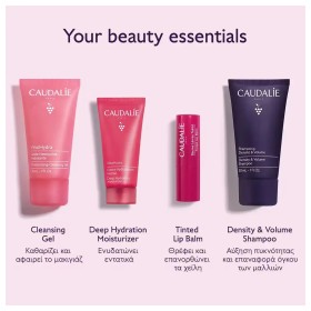 Caudalie Your Beauty Essentials Gel Καθαρισμού 30ml, Ενυδατική 15ml, Tinted Balm Χειλιών 4,5g & Σαμπουάν 30ml & Δώρο Pouch – φωτογραφία 2