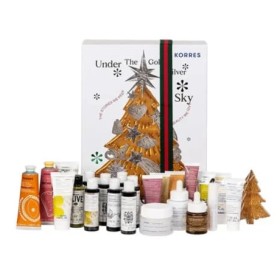 Korres Limited Edition Advent Calendar Under The Gold & Silver Sky Χριστουγεννιάτικο Ημερολόγιο με Προϊόντα Περιποίησης, 24τεμ – φωτογραφία 3
