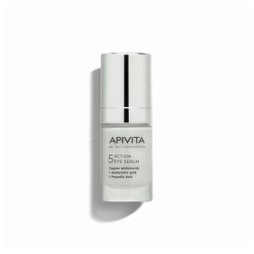 Apivita 5 Action Ενυδατικό & Αντιγηραντικό Serum Ματιών με Υαλουρονικό Οξύ & Κολλαγόνο για Μαύρους Κύκλους & Λάμψη 15ml – φωτογραφία 2