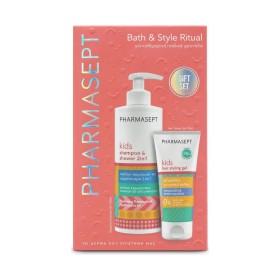 Pharmasept Gift Set Kids 2in1 Shampoo & Shower Παιδικό Σαμπουάν & Αφρόλουτρο 500ml & Δώρο Hair Styling Gel Παιδικό Τζελ Μαλλιών 100ml