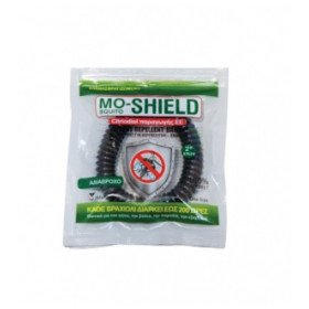 Menarini Mo-Shield Αντικουνουπικό Βραχιόλι Χρώμα: Μαύρο 1pc (έως 200 ώρες προστασίας από τα κουνούπια)