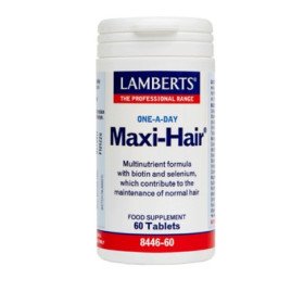 Lamberts Maxi Hair Φόρμουλα κατά της Τριχόπτωσης & Ενδυνάμωσης των Μαλλιών 60 Tablets