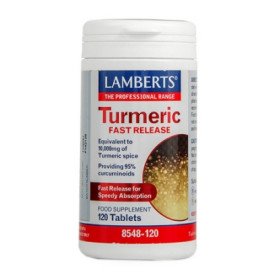 Lamberts Turmeric Fast Release Συμπλήρωμα Διατροφής 120tabs