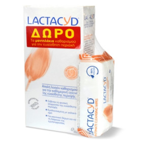Lactacyd Intimate Lotion 300ml +ΔΩΡΟ Lactacyd Wipes 10υγρά μαντηλάκια