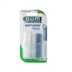 Gum Soft Picks Fluoride Οδοντιατρικές Οδοντογλυφίδες Φθοριούχες X-Large 40 τμχ