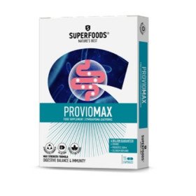 Superfoods Proviomax Συμπλήρωμα Διατροφής Προβιοτικών, 15caps