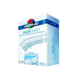 Master Aid Maxi Med 50x6cm Γάζα 1τμχ. Αεριζόμενος ταχυεπίδεσμος ιδανικές για την γρήγορη ανάπλαση της πληγής.
