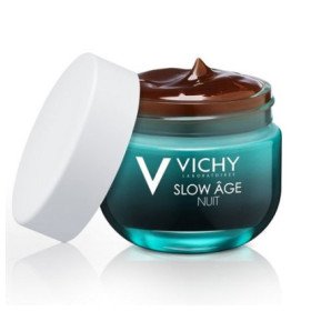 Vichy Slow Age Νύχτας Δροσερή Κρέμα & Μάσκα 2 σε 1 με φυσικό χρώμα 50ml – φωτογραφία 1