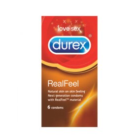 Durex Real Feel Προφυλάκτικα 6τμχ