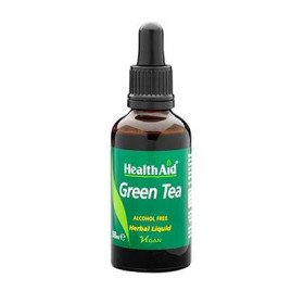 Health Aid Green Tea Liquid, Φυσικό Αντιοξειδωτικό Πράσινο Τσάι, 50ml