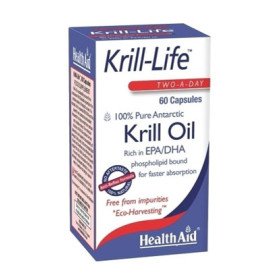 Health Aid Krill Life Krill Oil 500Mg -60Caps