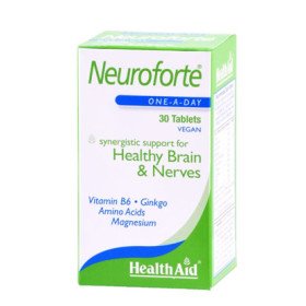 Health Aid Neuro Forte-Συμπλήρωμα Διατροφής για το Νευρικό Σύστημα, 30Tabs