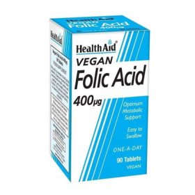 Health Aid Folic Acid 400mg 90tabs
