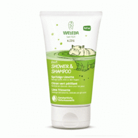 Weleda Παιδικό Αφροντούς & Σαμπουάν 2 σε 1 Δροσερό Μοσχολέμονο 150ml