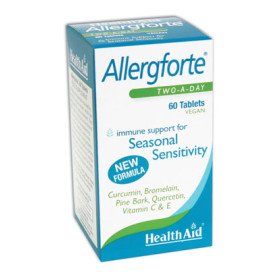 Health Aid Allergforte, για Ενίσχυση του Ανοσοποιητικού Κατά των Αλλεργικών Συμπτωμάτων, 60tabs