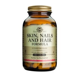 Συμπλήρωμα Διατροφής Solgar Για Την Υγεία Των Μαλλιών, Νυχιών & Του Δέρματος 120tabs