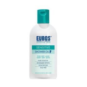 Eubos Sensitive Shower Oil F Ελαιώδες Ντούς Καθαρισμού 200ml