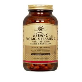 Solgar Ester C 500mg Συμπλήρωμα Διατροφής Βιταμίνη C Για Ενίσχυση Του Ανοσοποιητικού 250 κάψουλες