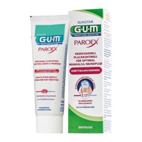 Gum Paroex Οδοντοκρεμα με Vitamin A ,Aloe Vera 75ml (Προστασια απο Οδοντικη πλακα)