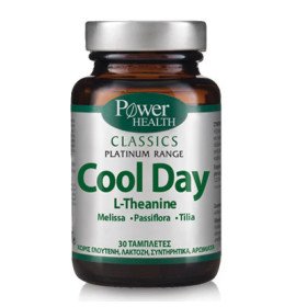 Power Health "Platinum" Cool Day - Συμπλήρωμα Διατροφής για τον Έλεγχο της Διάθεσης, 30 tabs