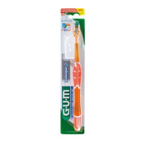 Gum 491 Technique Compact Soft Οδοντόβουρτσα  Πορτοκαλί 1 Τμχ