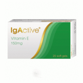 Igactive Βιταμίνη E 150mg, 20 soft caps