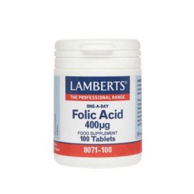 Lamberts Folic Acid 400 mcg 100 tabs
