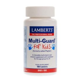 Lamberts Multi-Guard For Kids, Πολυβιταμίνη Για Παιδιά Ηλικίας 4-14 Ετών 100 Tabs