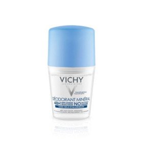 Vichy Deodorant Mineral Αποσμητικό Roll-on 48ωρης Προστασίας Xωρίς  Άλατα Αλουμινίου 50ml