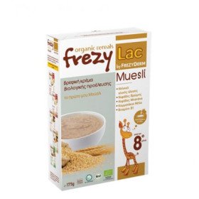Frezyderm Frezylac Organic Cereals Δημητριακά Βρεφική Κρέμα Βιολογικής Προέλευσης Από τον 8ο Μήνα