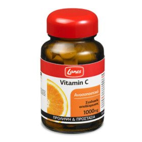 Lanes Vitamin C 1000mg με Βιοφλαβονοειδή, Κατά του Κρυολογήματος 30 tabs