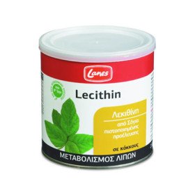Lanes Lecithin Συμπλήρωμα διατροφής για αδυνάτισμα από λεκιθίνη σόγιας σε κόκκους 1 τεμάχιο 250γρ