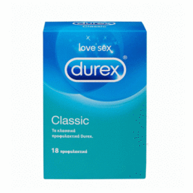 Durex Condom Classic 18 Προφυλακτικά