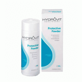 Hydrovit Protective Powder Δερματική Πούδρα με Αντιφλογιστική, Αποσμητική & Απορροφητική Δράση 50gr