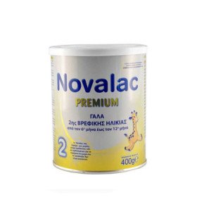 Novalac Premium 2 Γάλα 2ης Βρεφικής Ηλικίας 400gr
