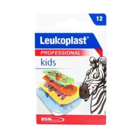 Leukoplast Professional Kids Παιδικά Αυτοκόλλητα Επιθέματα για Μικροτραυματισμούς σε δύο μεγέθη, 12 τεμάχια
