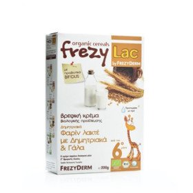 Frezyderm Frezylac Bio Cereal Κρέμα Φαρίν λακτέ με Δημητριακά και Γάλα 200gr