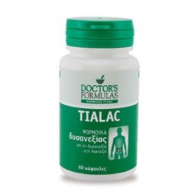 Doctor's Formulas Tialac - Φόρμουλα Δυσανεξίας Στη Λακτόζη 60 κάψουλες