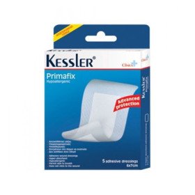 Kessler Clinica Primafix, Αποστειρωμένες αυτοκόλλητες για την προστασία μικροτραυμάτων 6 x 7cm 5 τεμάχια