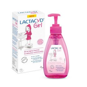 Lactacyd Girl Ultra Mild Intimate Cleansing Gel 200ml - Ήπιο Gel Καθαρισμού για κορίτσια 3 ετών και άνω