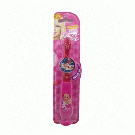 Παιδική Οδοντόβουρτσα Εκπαιδευτική Barbie Flash Για 1 Λεπτό, Ροζ
