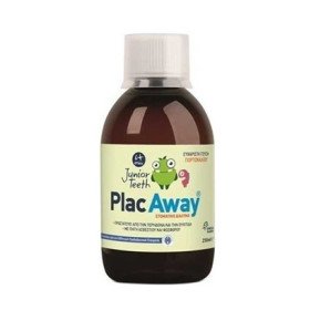 Plac Away Junior Στοματικό Διάλυμα 250 ml (Με Γεύση Πορτοκάλι)