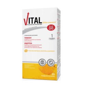 Vital Plus Q10 Συμπλήρωμα Διατροφής Για Ενέργεια Τόνωση, 30tabs