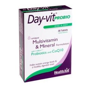 Health Aid Day-Vit Probio Συνδυασμός Βιταμινών με Προβιοτικά 30tabs