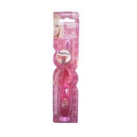 Flashing Timer Soft Toothbrush Barbapapa Ροζ Οδοντόβουρτσα για Παιδιά που Αναβοσβήνει 1 Τεμάχιο