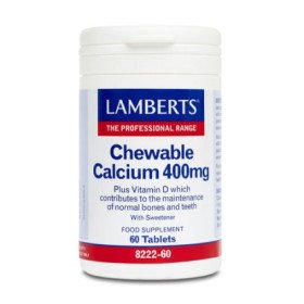 Lamberts Chewable Calcium 400 mg 60 t