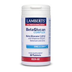 Lamberts Beta Glucan Complex Συμπλήρωμα Διατροφής 60 κάψουλες