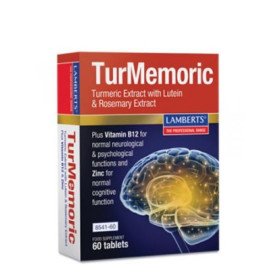 Lamberts TurMemoric Συμπλήρωμα Διατροφής με Εκχύλισμα Ρίζας Κουρκουμά, 60 tabs