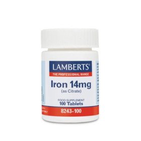Lamberts Iron 14 mg (as Citrate) 100